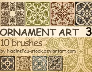 Ornament Art Part 3 Photoshop brush