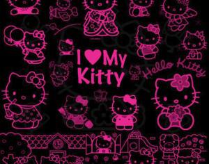 Hello Kitty Photoshop brush