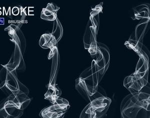 20 Smoke PS Brushes abr. Vol.6 Photoshop brush