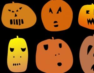 Jack-O-Lantern brushes Photoshop brush