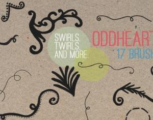 Swirls And Twirls - Brushes Photoshop brush