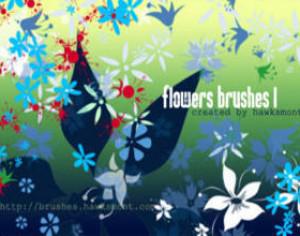 Flower Brushes Mega Pack Photoshop brush