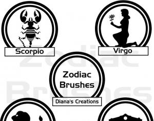 Zodiac Brushes Photoshop brush