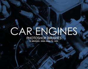 Free Car Engines Photoshop Brushes Photoshop brush