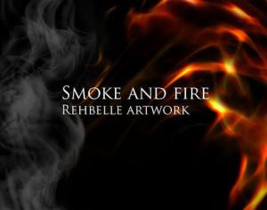 Smoke and Fire -Rehbelle Photoshop brush