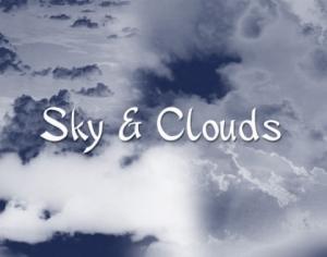 Sky and Clouds Photoshop brush