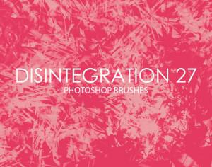 Free Disintegration Photoshop Brushes 27 Photoshop brush