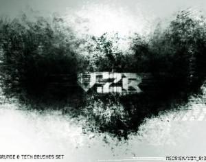 VZR Grunge Brush Set Photoshop brush