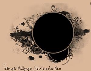 WallPaper Sized Brushes Photoshop brush
