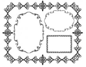 Ornament Frames Photoshop brush