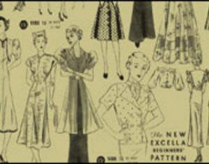 Vintage Pattern Girls Photoshop brush