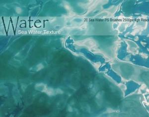 Sea Water Texture PS Brushes abr Photoshop brush