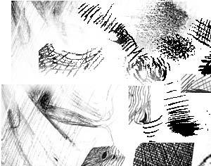 Ink Strokes Photoshop brush