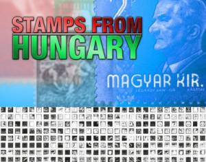 Stamps from Hungary Photoshop Brushes Photoshop brush