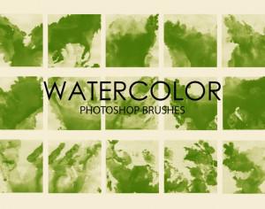 Free Watercolor Wash Photoshop Brushes 3 Photoshop brush