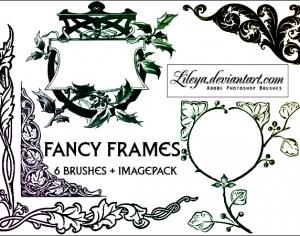 Fancy Frames Photoshop brush