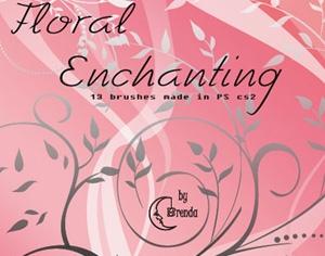 Floral Enchantig Photoshop brush