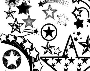 Star Brushes Photoshop brush