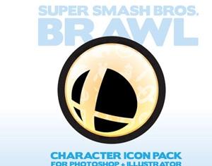 Character Icon Pack Photoshop brush
