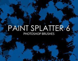 Free Paint Splatter Photoshop Brushes 6 Photoshop brush