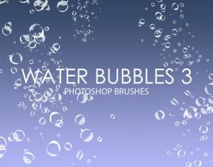 Free Water Bubbles Photoshop Brushes 3 Photoshop brush