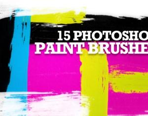 15 Photoshop Paint Brushes Photoshop brush