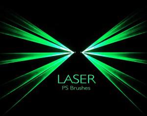 20 Laser PS Brushes abr. vol.8 Photoshop brush