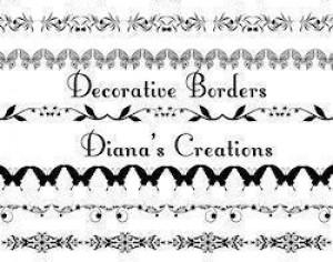 Decorative Borders Photoshop brush