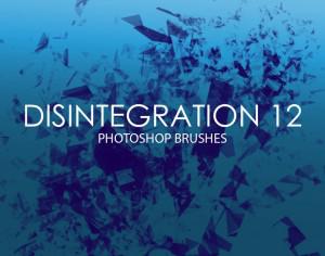 Free Disintegration Photoshop Brushes 12 Photoshop brush