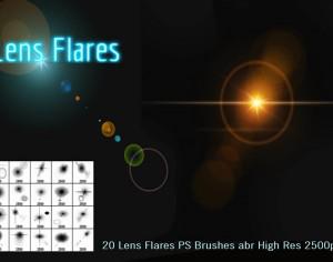Lens Flares PS Brushes Photoshop brush