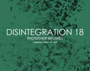 Free Disintegration Photoshop Brushes 18 Photoshop brush