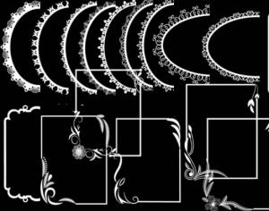 Frames Photoshop brush