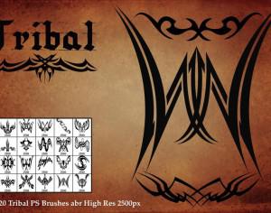 Tribal PS Brushes Photoshop brush