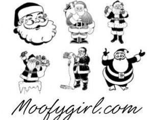 Santa Claus St Nick Brushes Photoshop brush