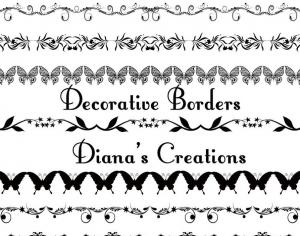 Border Brushes 733 Photoshop brush