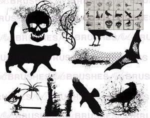 Halloween Grunge Photoshop brush