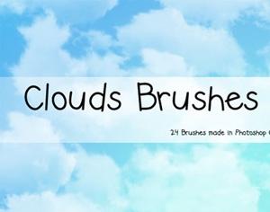 Cloud Brush Set Photoshop brush