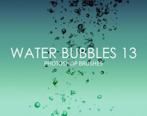 Free Water Bubbles Photoshop Brushes 13 Photoshop brush