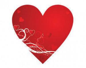 Free Floral Hearts Brush and Banner Photoshop brush