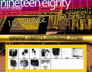 Grunge Set 1 Photoshop brush
